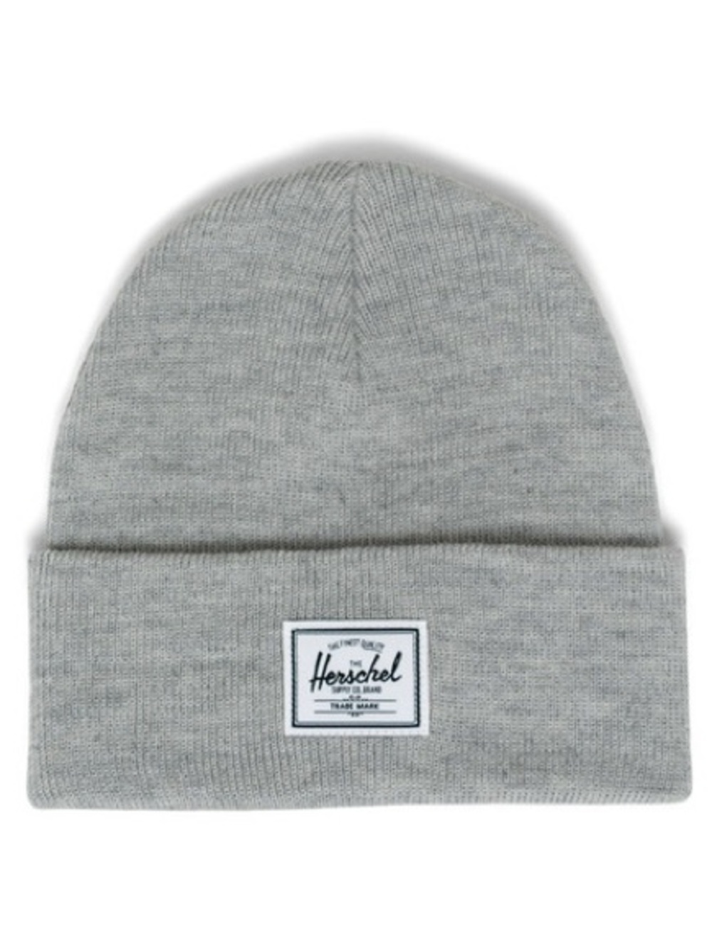 Herschel Supply Company Light Gray Rib Knit Cuffed Beanie